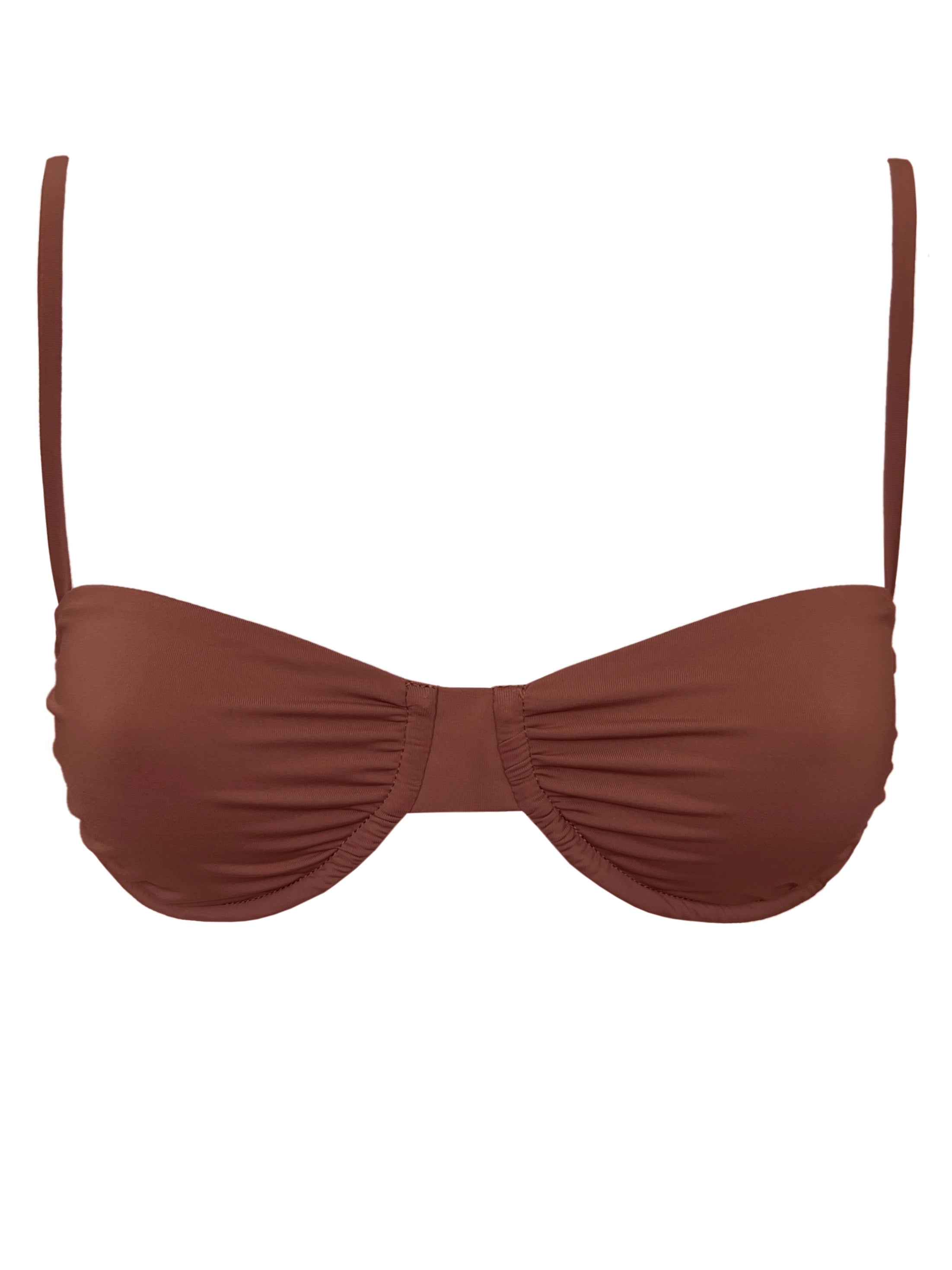 FOX TOP | SIENNA – SLATE SWIM