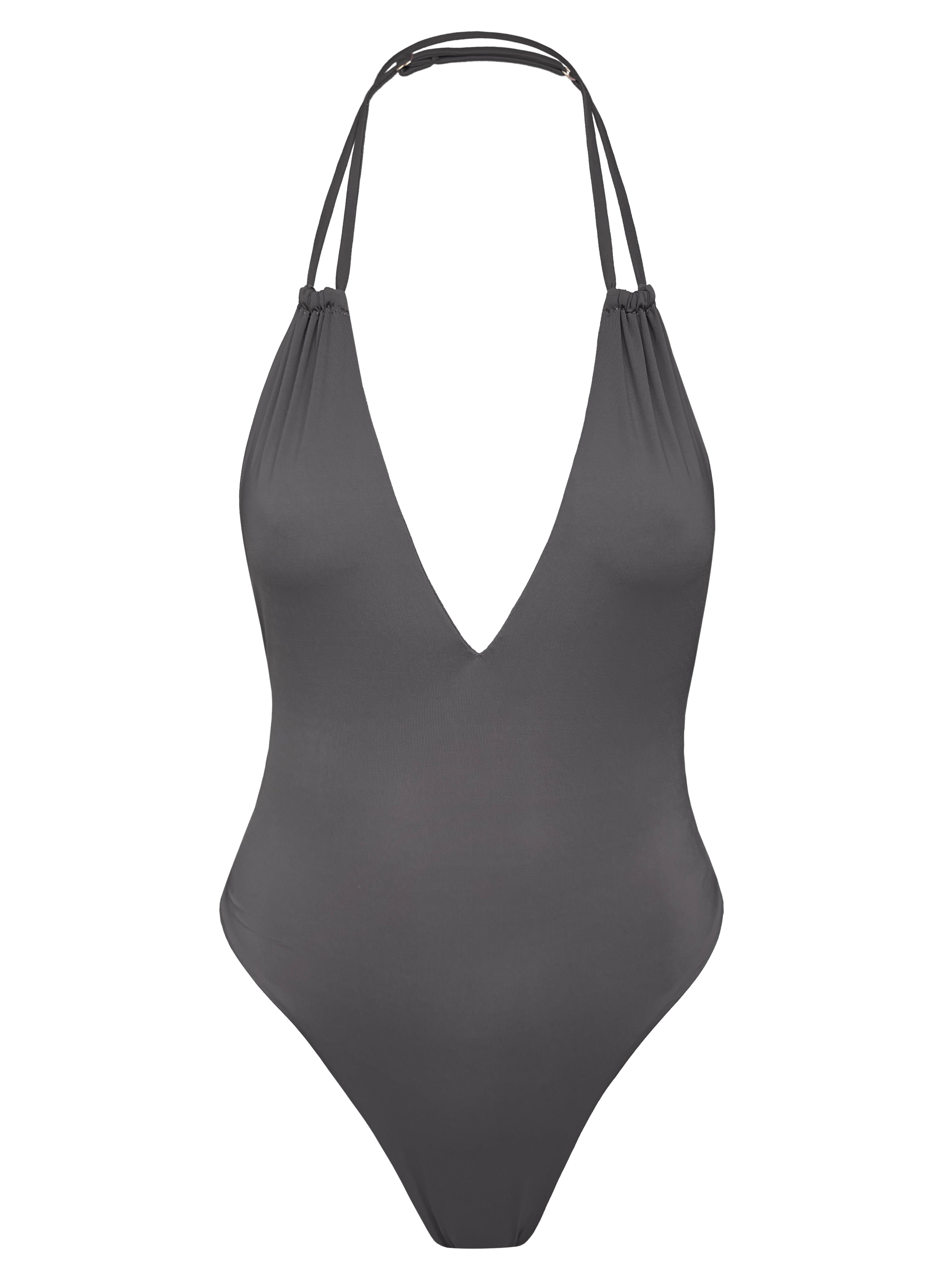 MARGO ONE PIECE | CHARCOAL – SLATE SWIM
