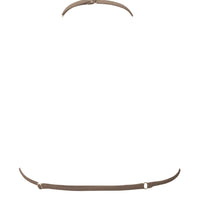Tan brown bikini back view