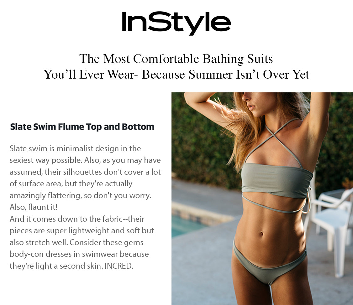 Excerpt featuring Slate Swim in InStyle Magazine