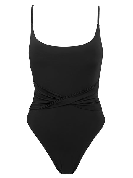 【アギ】　AMERI　MEDI LAYARD ONE PIECE Miami One Piece - Azure/Ivory – Monday Swimwear