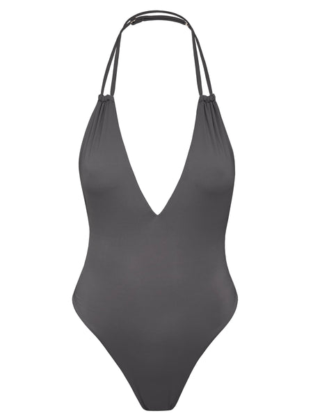 MARGO ONE PIECE | CHARCOAL – SLATE SWIM