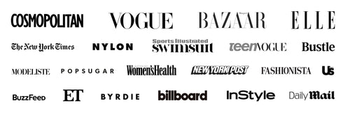 Logo list of all publications that Slate Swim has been featured in.