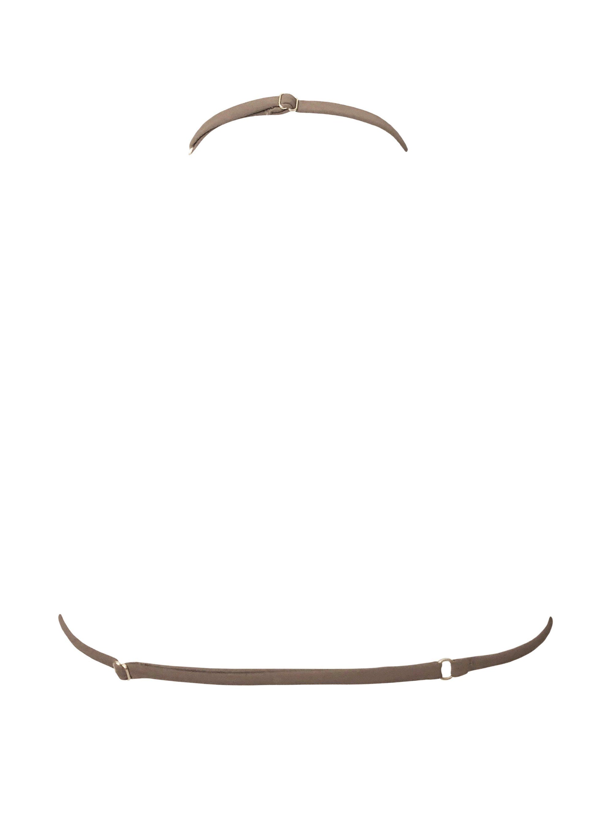 Tan brown bikini back view